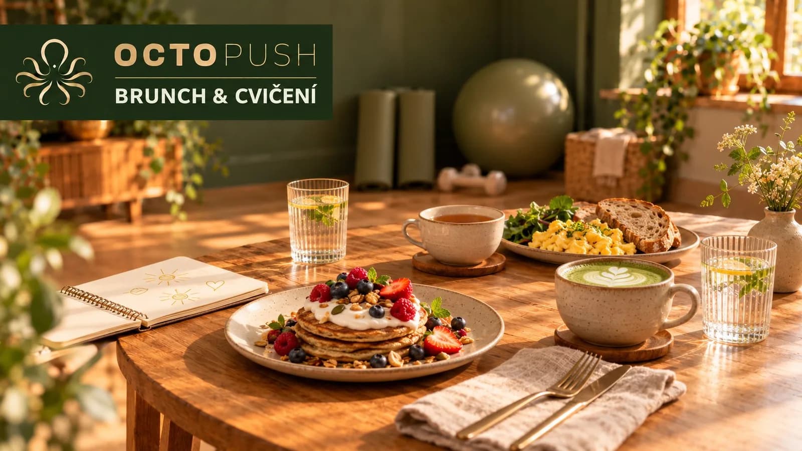 Fitness brunch – OCTOPUSH Ostrava